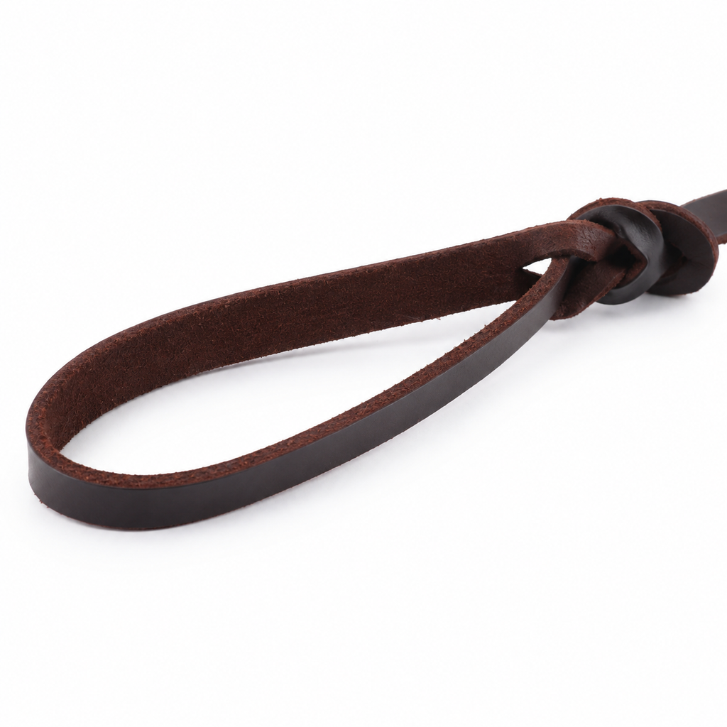 Handcrafted Genuine Leather Dog Leash, Heavy-Duty Hardware, Wear-Resistant Walking Lead for Small & Medium Dogs, Dog Accessories, Matches Dog Collar